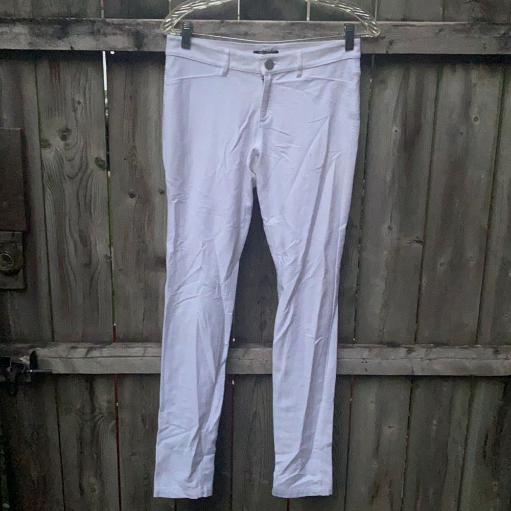 Nic & Zoe white skinny pants sz. 2